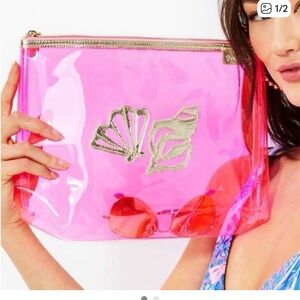 Lilly Transparent Clutch